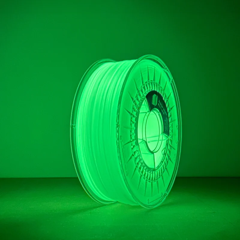 Filament PLA Phosphorescent Vert