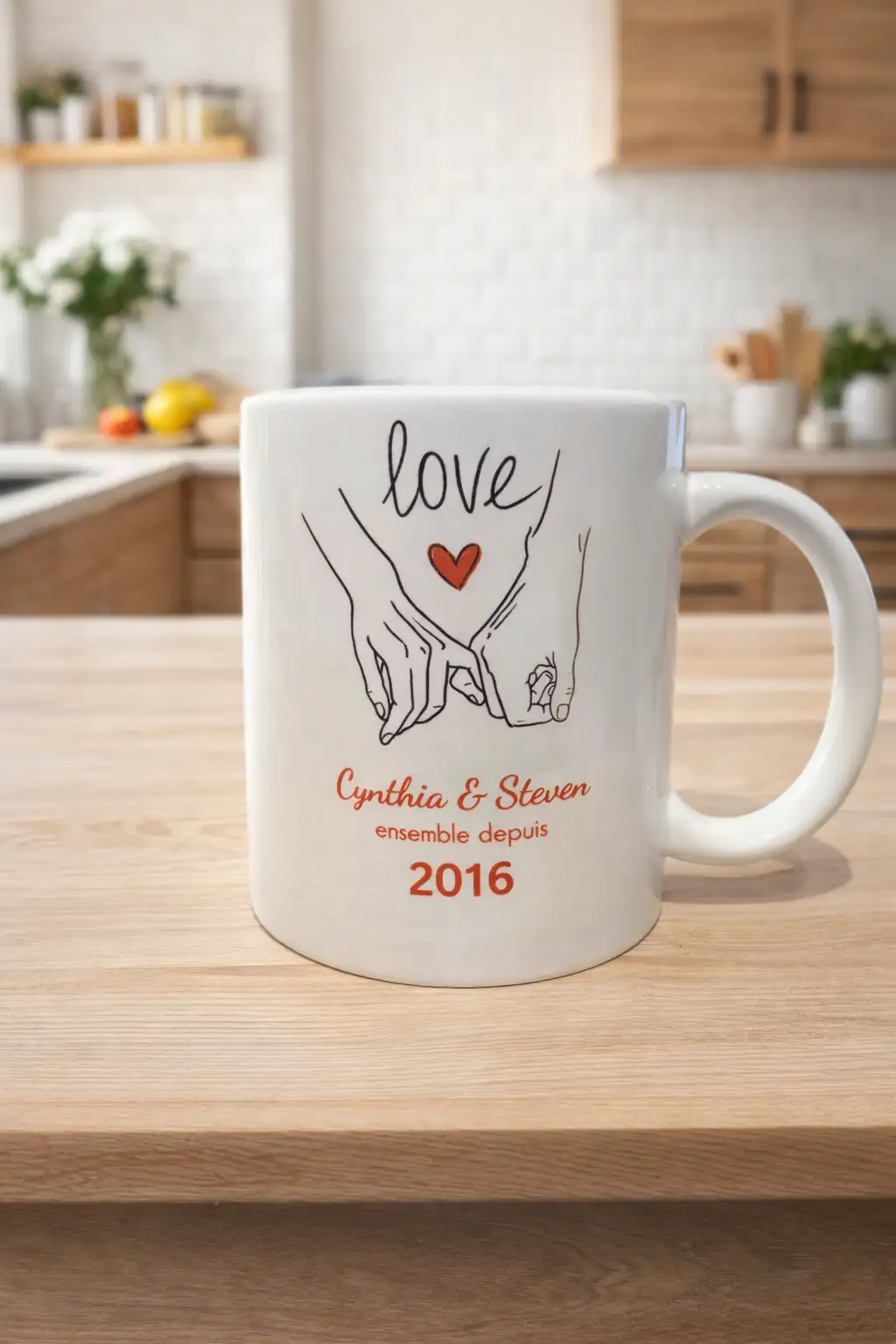 Mug personnalisé – 1 photo